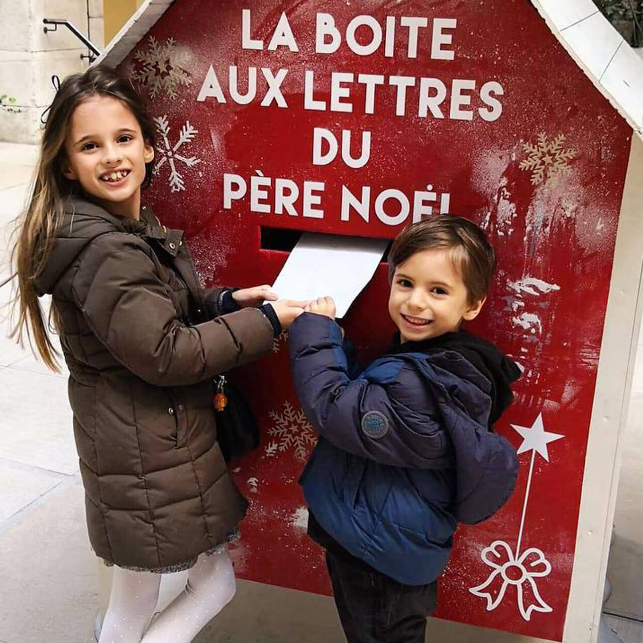 Lettre au Père Noël et calendrier de l'Avent